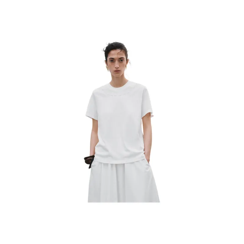 URBAN REVIVO T Shirts Women's White-0