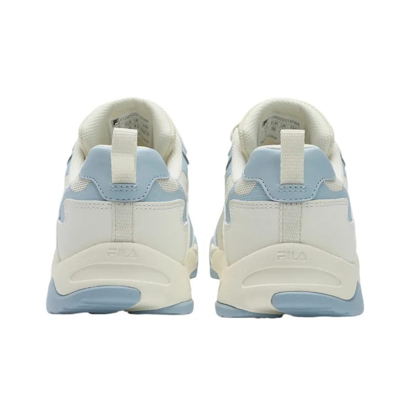 FILA RHYTHM STAR Rhythm Shoes Low Top Skateboard Shoes Women's White Blue-3