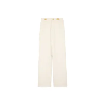 CELINE Casual Pants Women's Ecru