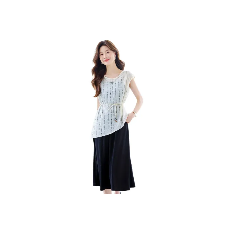 TERRE BLEUE Two Piece Skirt Sets Women's-6