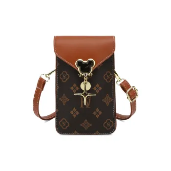 Debecca PU Cell Phone Pouch Regular Women's Multicolor