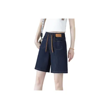 ORIGIN Denim Shorts Women's Denim Blue Five Button