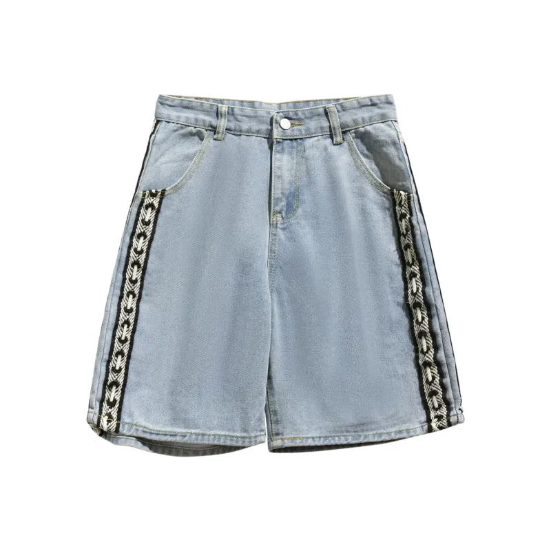 T IRA Denim Shorts Unisex-0