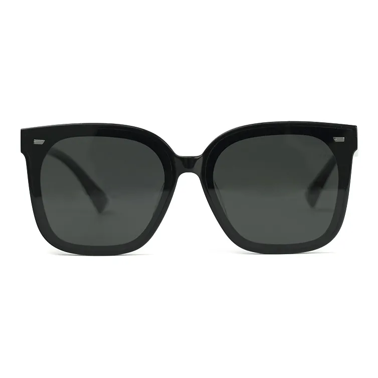 HELEN KELLER Plate Frame Square Sunglasses Unisex-2