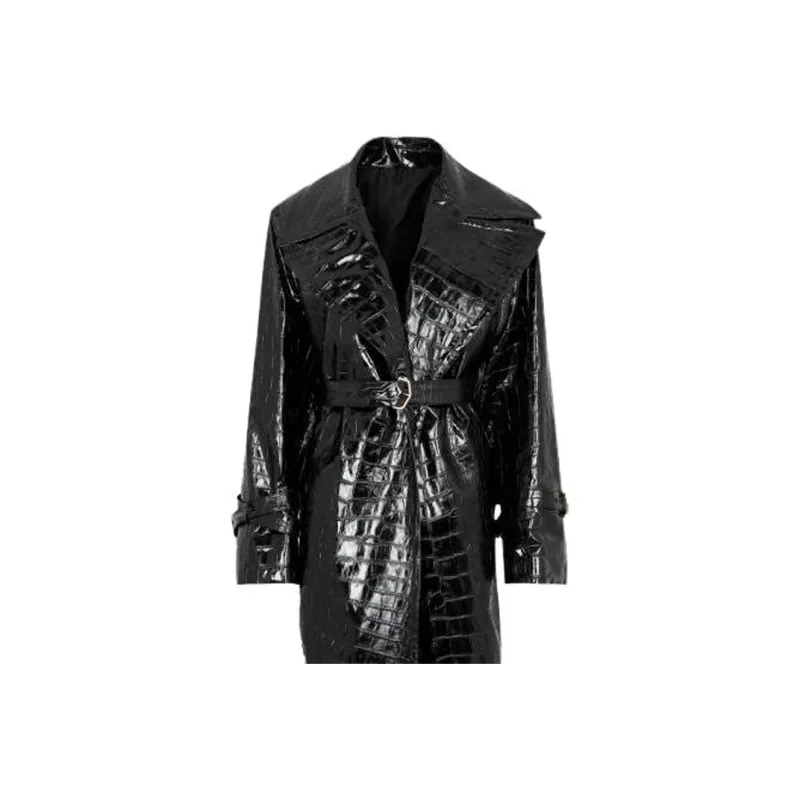 Alaia Coats Women's Black-4