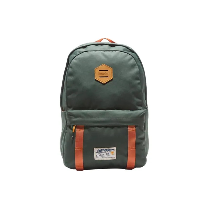 Timberland Leather Detail Backpack Unisex Green-0