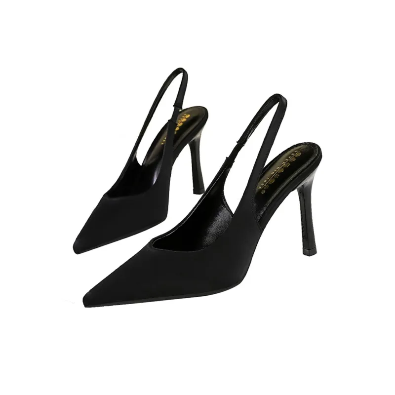 QITUMAUL High Heels Women's Purple-1