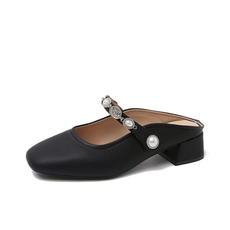 GEJIANI Abrasion Resistant Closed Toe Slippers Women's-5