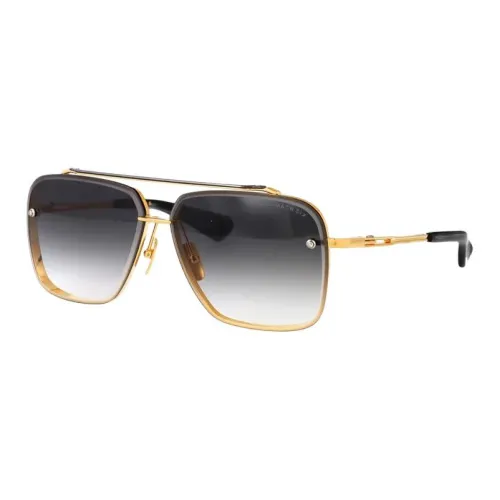DITA Metal Aviator Sunglasses Women's Black