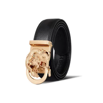 TUCANO Split Cow Leather With Transferred Pattern Leather Belts Unisex Width 3.5cm