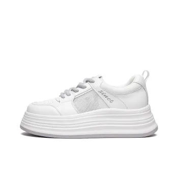 AAA SINCE 1955 Cushioning, Abrasion Resistant, Height Increasing Low Top Casual Shoes Women's Greige