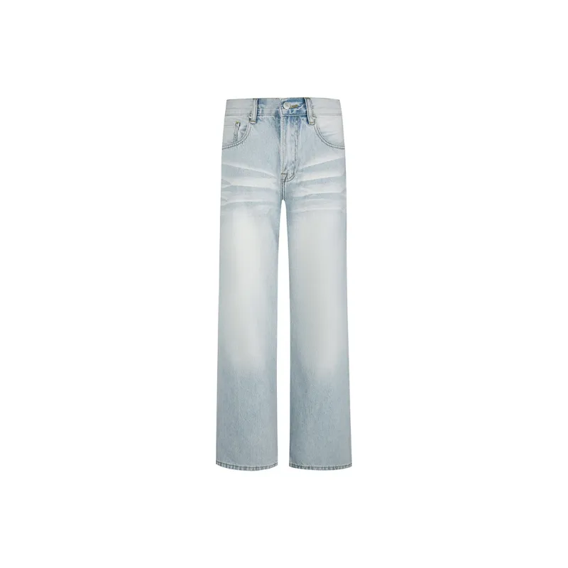 COOLALPACA Loose Fit Straight Fit Jeans Unisex-0