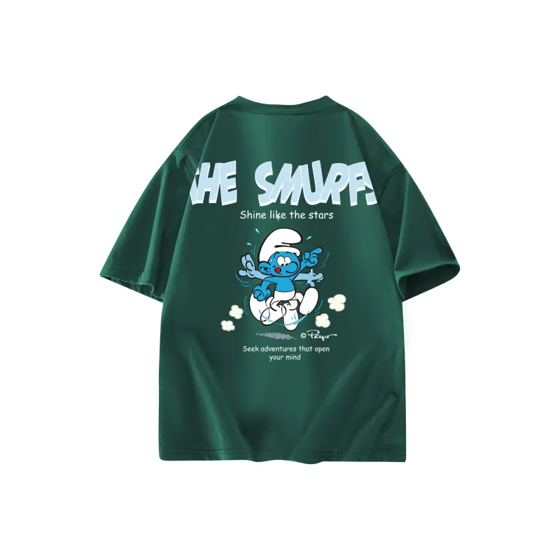 The Smurfs T Shirts Unisex-11