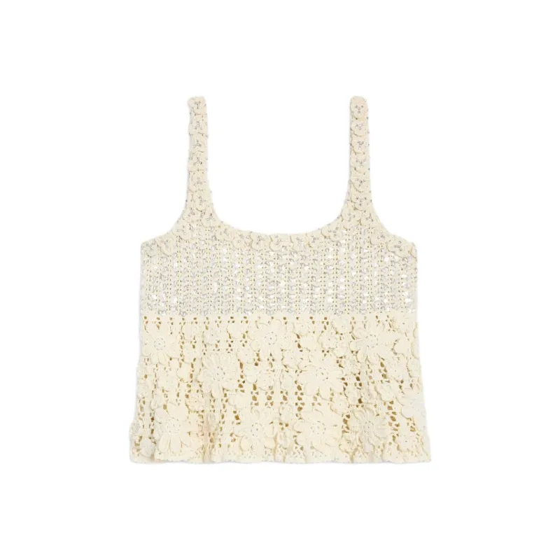 CELINE Camisoles Women's Ecru-1