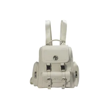 Gudair PU Backpack Women's White