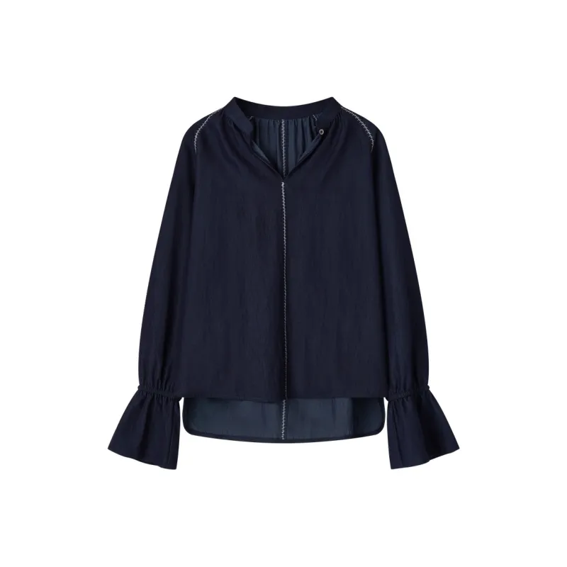 SHUXI Shirts Women's Jinyu Blue-0