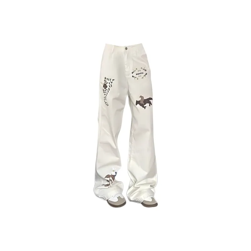 RASHOMONG Jeans Unisex White-0