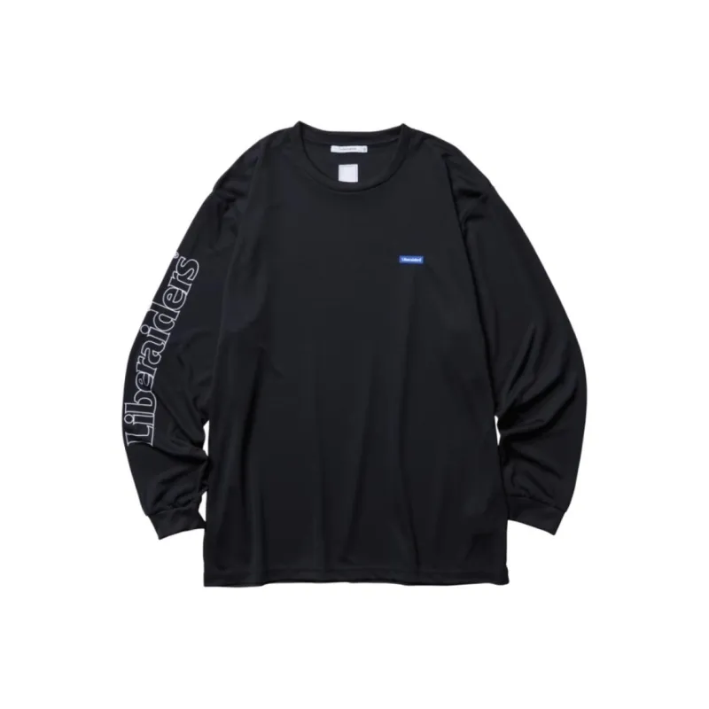 Liberaiders OG LOGO DRY L/S TEE T Shirt Unisex-0