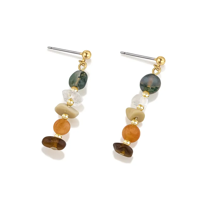 AJIDOU Copper Alloy Earrings Women's-3