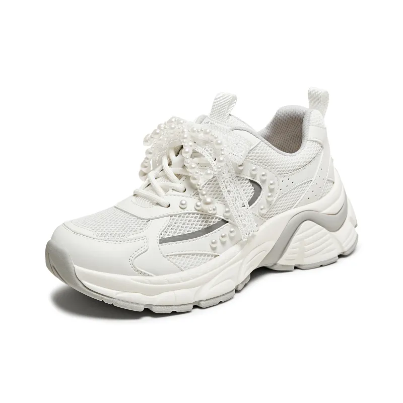 TATA Breathable Low Top Chunky Sneakers Women's-1