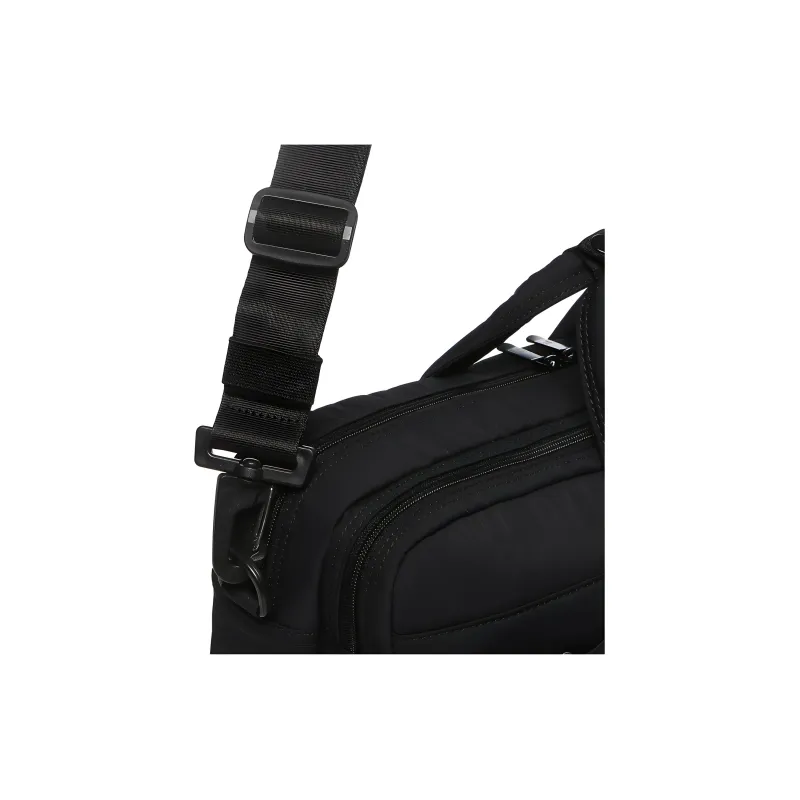 FILA Nylon One Shoulder Handbag Regular Unisex Black-3