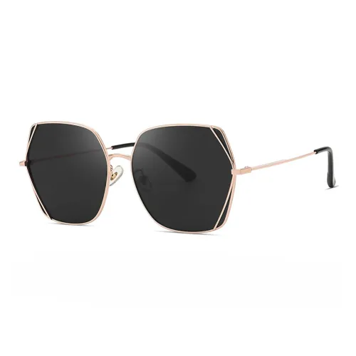 PSACSS Cupronickel Irregular Shape Sunglasses Women's