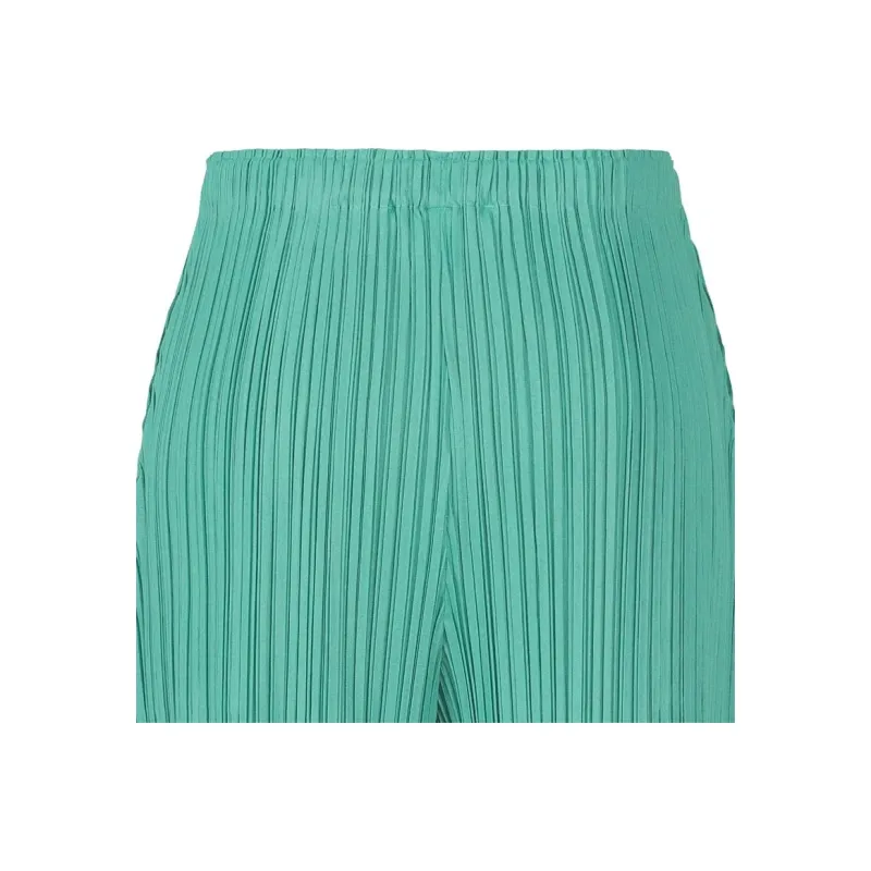 PLEATS PLEASE ISSEY MIYAKE Casual Pants Women's Green-3