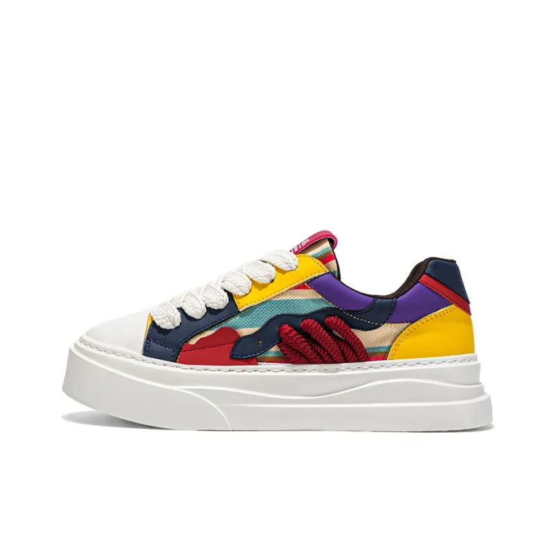 TEXWOOD Slip Resistant Balance Low Top Skateboard Shoes Men's-1