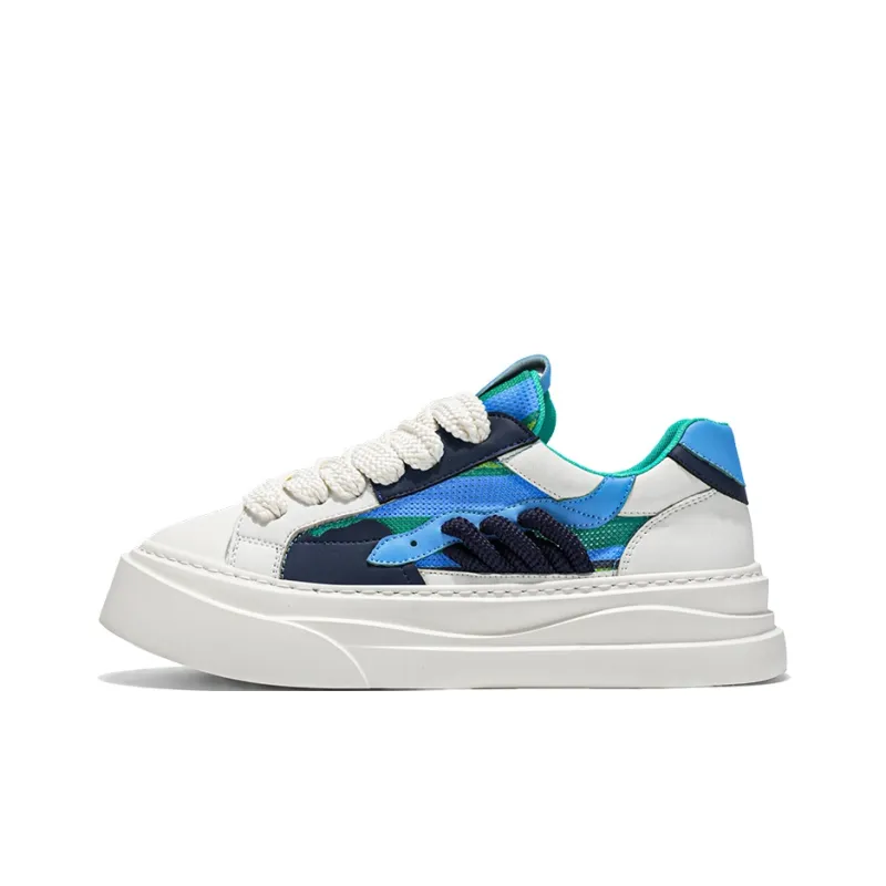 TEXWOOD Slip Resistant Balance Low Top Skateboard Shoes Men's-6