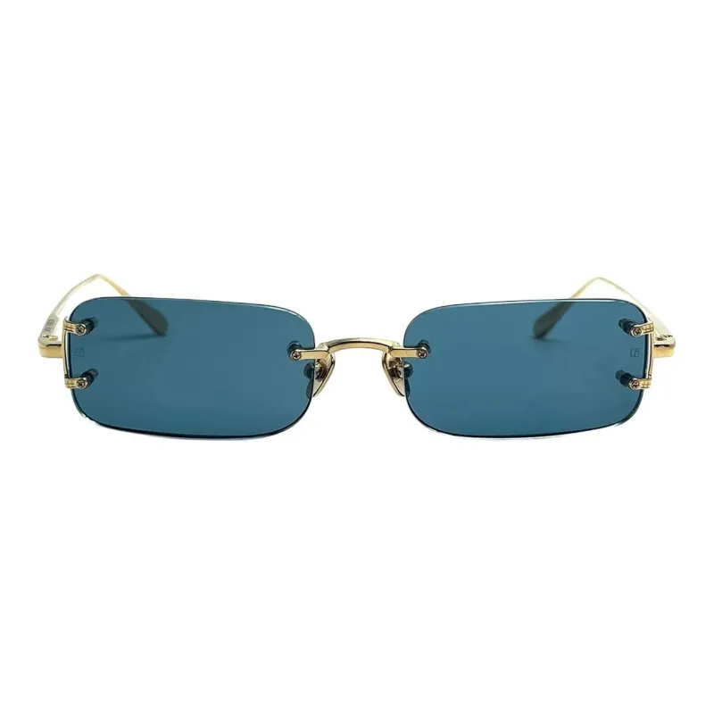 Linda Farrow Taylor Rectangle Frame Sunglasses-1