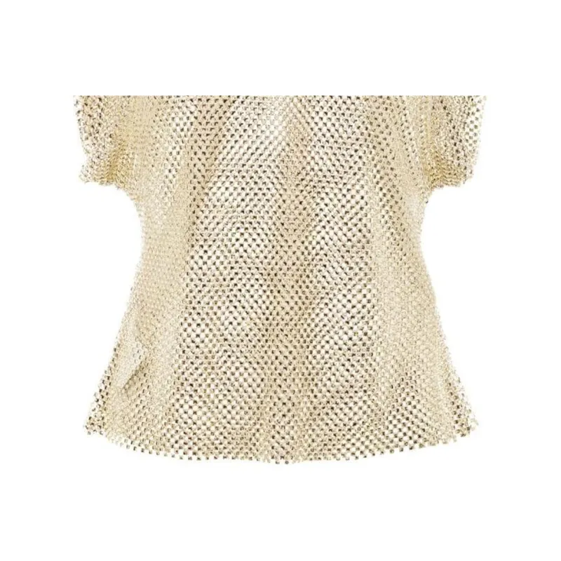PHILOSOPHY DI LORENZO SERAFINI Embellished Sheer Sleeveless Blouse-4