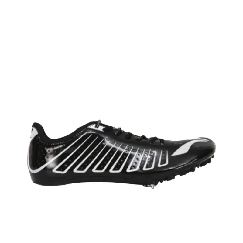 LiNing Cushioning, Wear Resistant Low Top Sprint Running Shoes Unisex Black-1