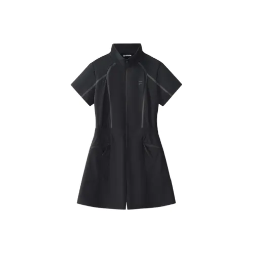 FILA FUSION URBAN TECH SS25 Jumpsuit Women's Jet Black BK