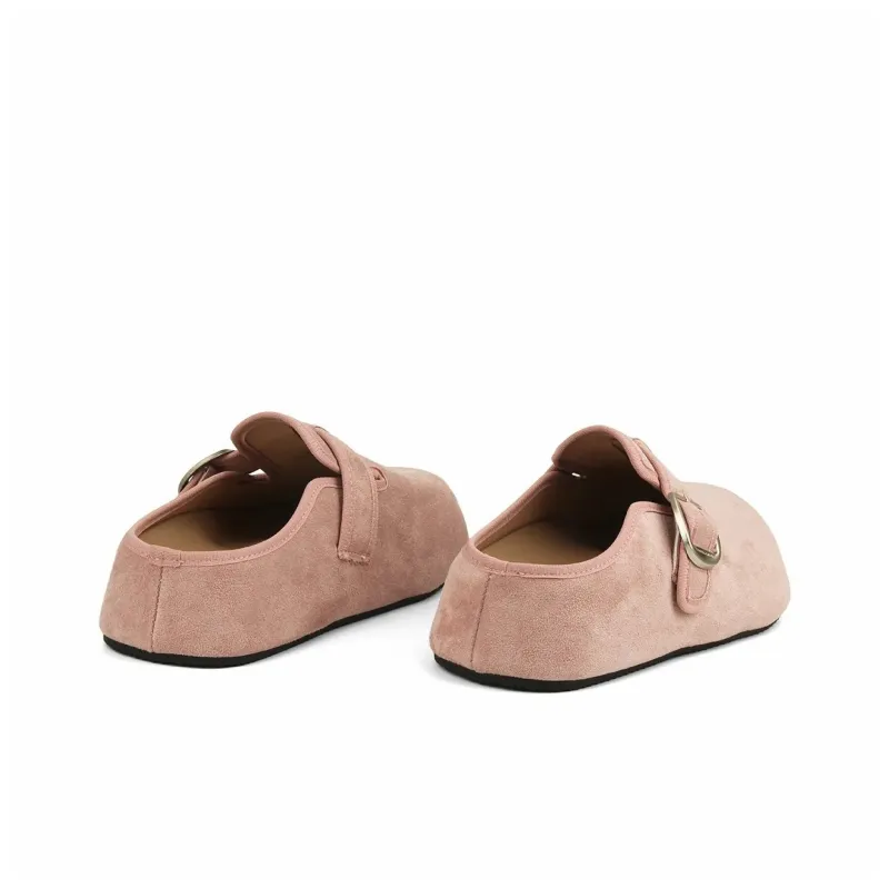OAOQ Quiet Abrasion Resistant Slip Resistant Closed Toe Slippers Women's-22