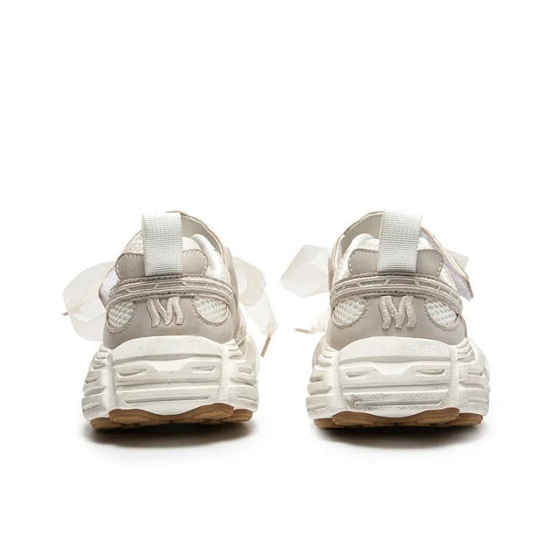 MIO Breathable Height Increase Low Top Chunky Sneakers Women's-10