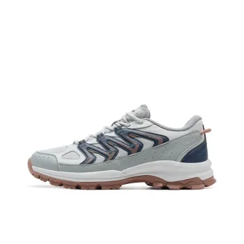 XTEP Hiking / Trekking Shoes Men Low Top Phantom Gray/Ultimate Gray/Ink Teal
