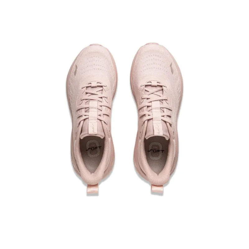 LiNing SOFT GO 2 WMS Cushioning Abrasion Resistant Breathable Low Top Casual Shoes Women's Pink-3