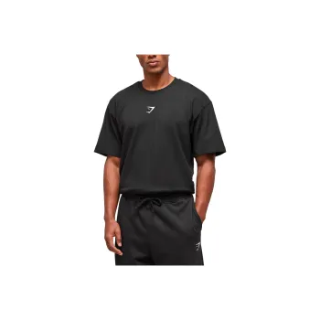 GYMSHARK T Shirts Men Black