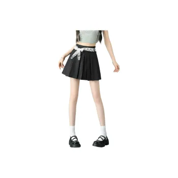 FAWENXIANGZI Spring, Summer, Fall Casual Short Skirts Loose Fit Women's