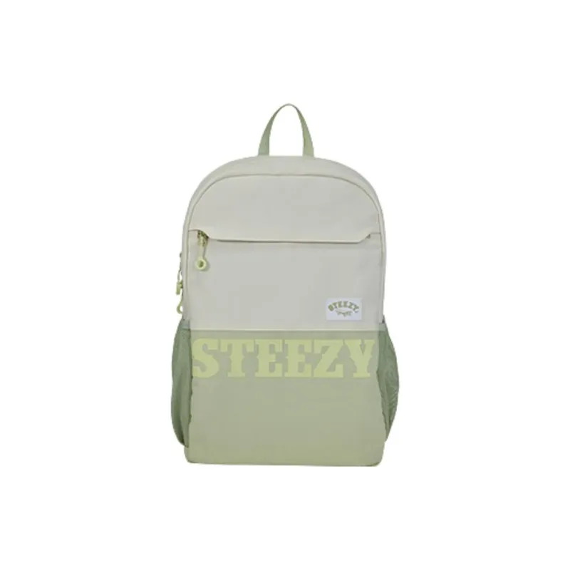 361° Fabric Backpack Unisex Ecru & Green-0