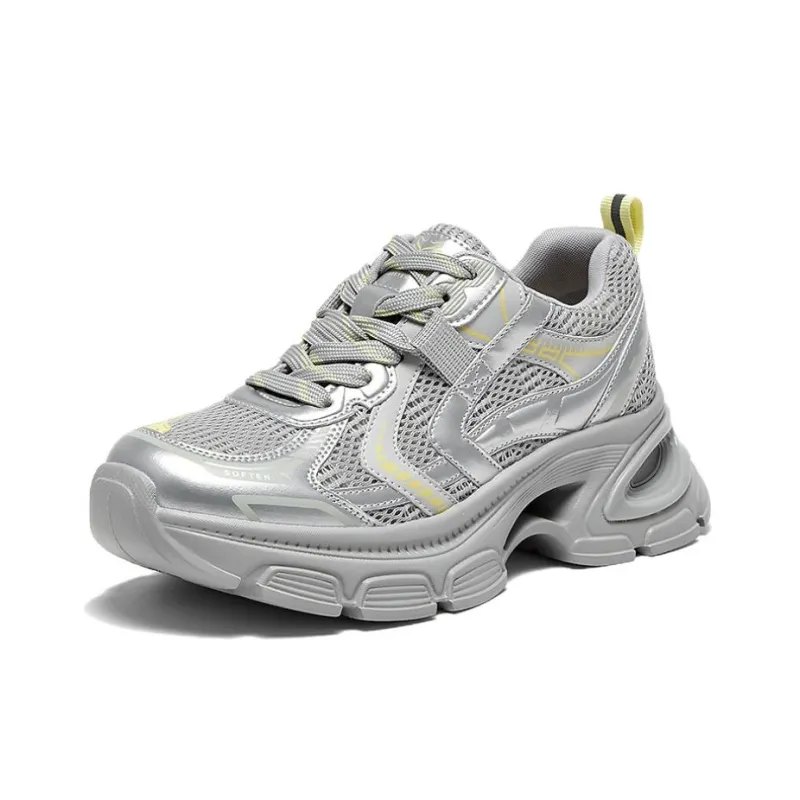 BASTO Breathable Low Top Chunky Sneakers Women's-5