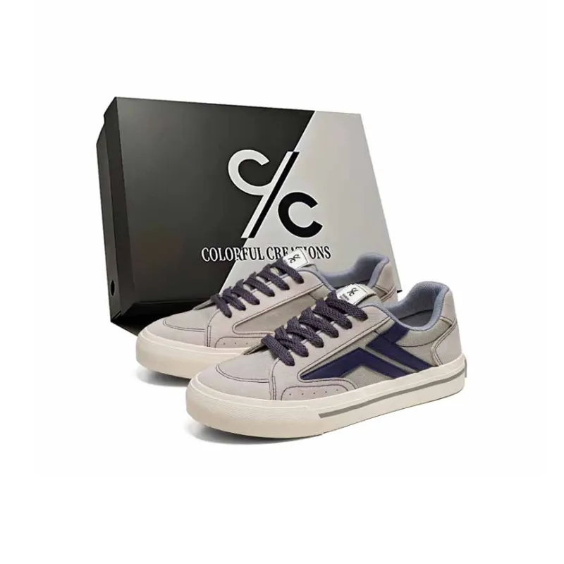 Colorful Creations Anti Slip Wear Resistant Low Top Skateboard Shoes Men's-0