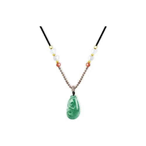 MISS TOOYA African Emerald Necklaces Women's