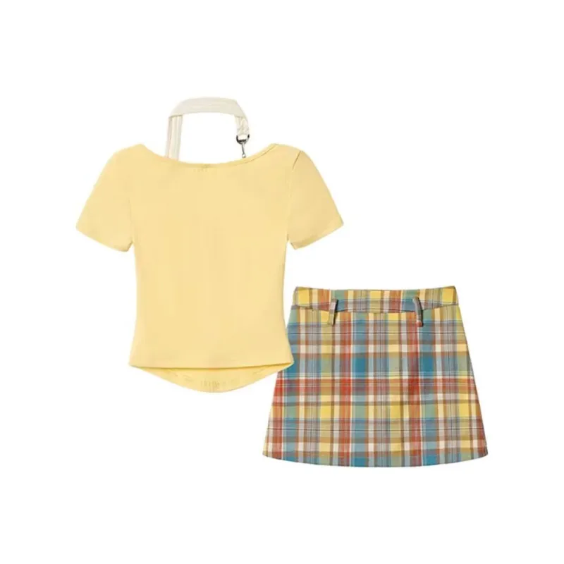 PUREIDOL Two Piece Skirt Sets Women's-1