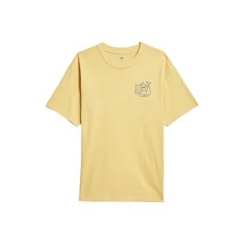 Adidas Originals Shmoofoil STAIRS T SHIRT T Shirt Unisex Yellow