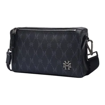 FION Mountain And Sea Journey Series Artificial Leather Fabric Shoulder Bag Men's