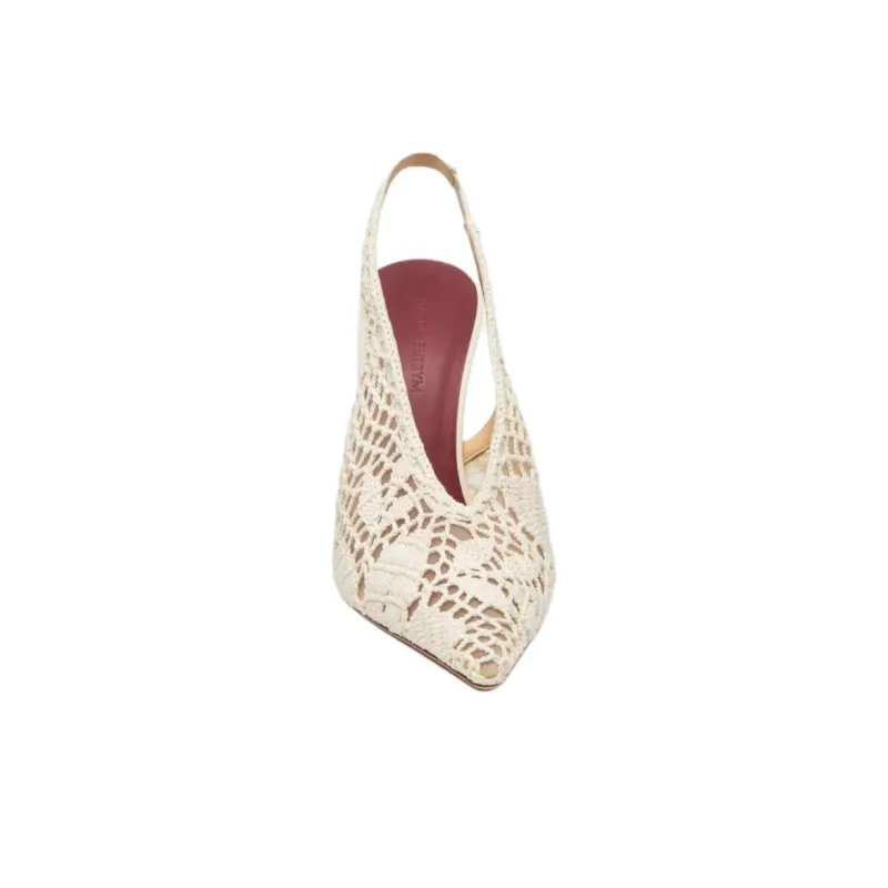 MAGDA BUTRYM Slim Heel High Heels 10.5cm Women's Milk White-3