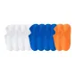 4 White+4 Royal Blue+2 Bright Orange