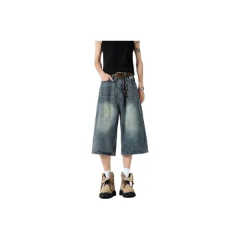 FOREVER 21 Denim Shorts Unisex Vintage Blue