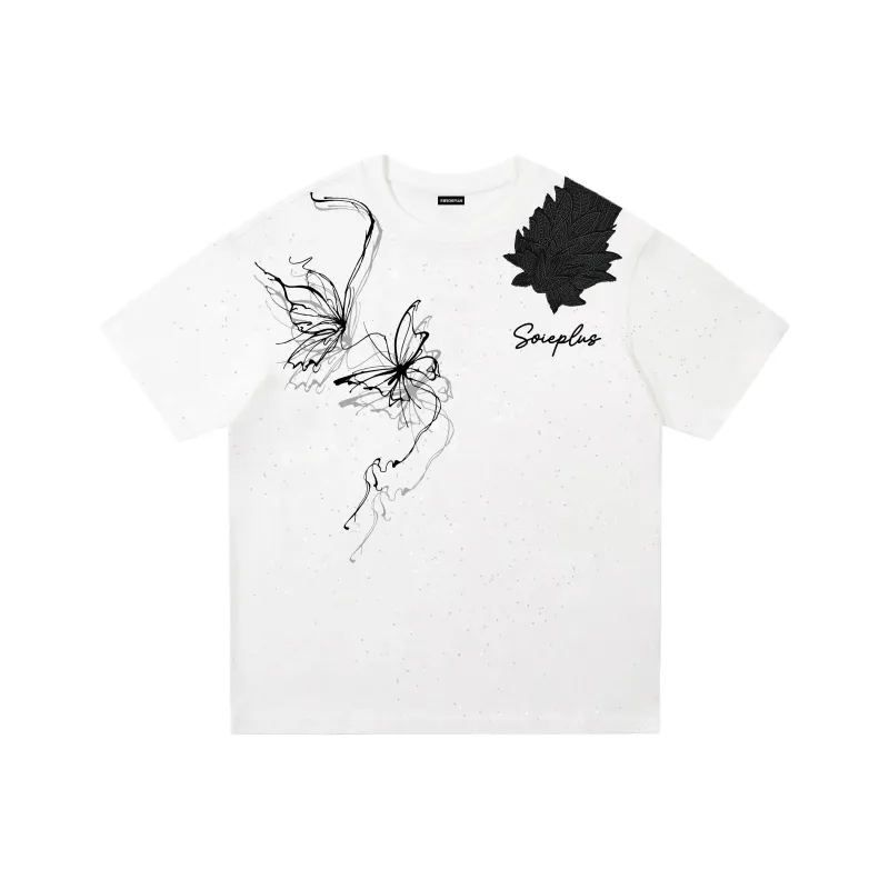 SOIE Short Sleeved T Shirts Unisex-2